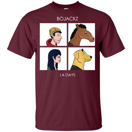 T-Shirts Maroon / YXS Bojackz Youth T-Shirt