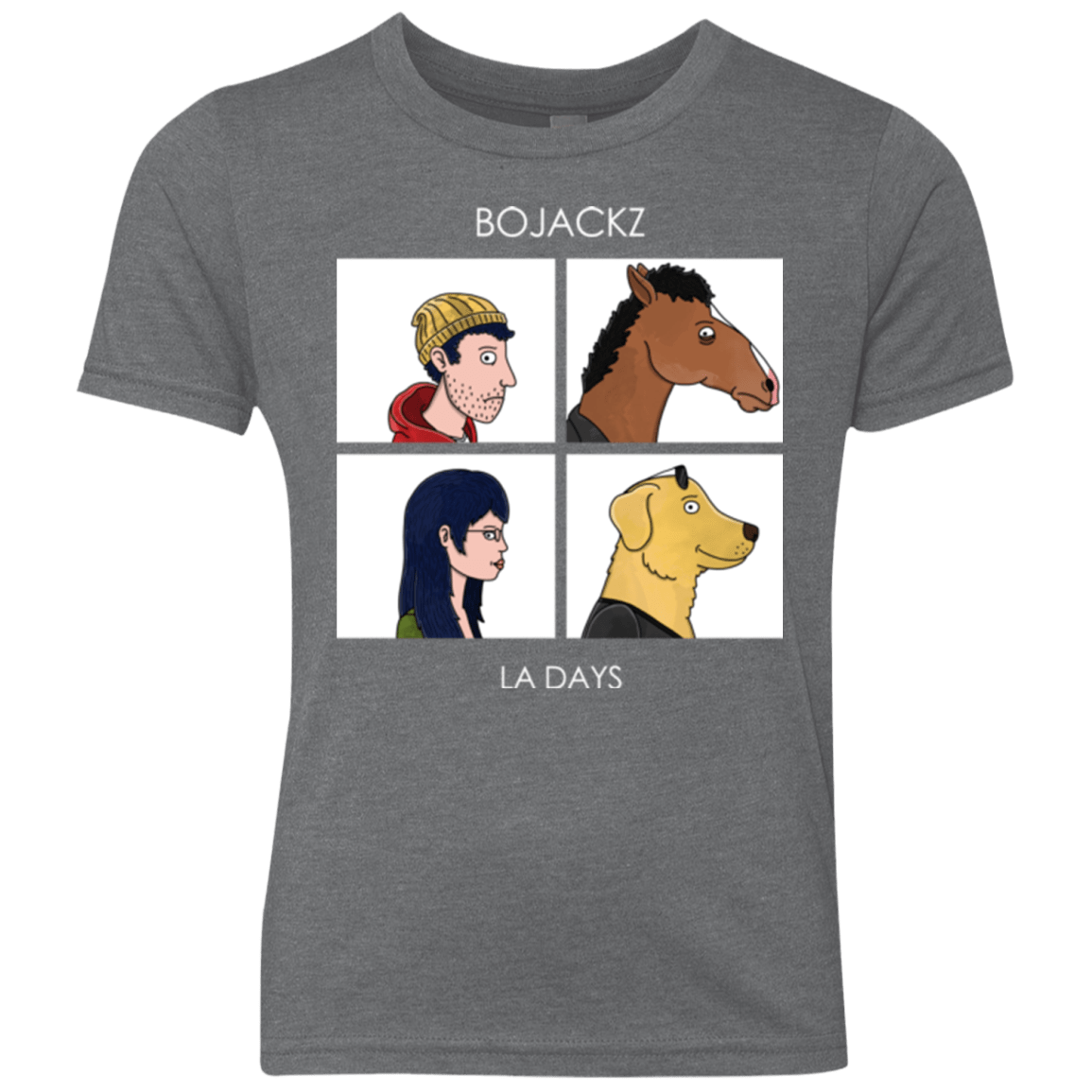 T-Shirts Premium Heather / YXS Bojackz Youth Triblend T-Shirt