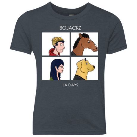T-Shirts Vintage Navy / YXS Bojackz Youth Triblend T-Shirt
