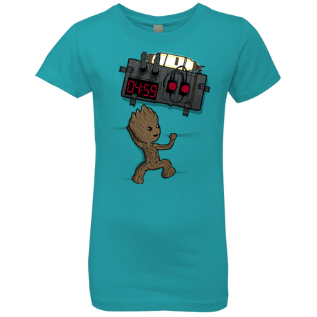 T-Shirts Tahiti Blue / YXS Bomb In Your Chest! Girls Premium T-Shirt