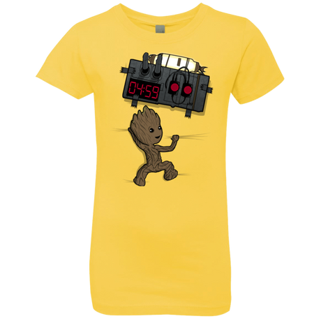 T-Shirts Vibrant Yellow / YXS Bomb In Your Chest! Girls Premium T-Shirt