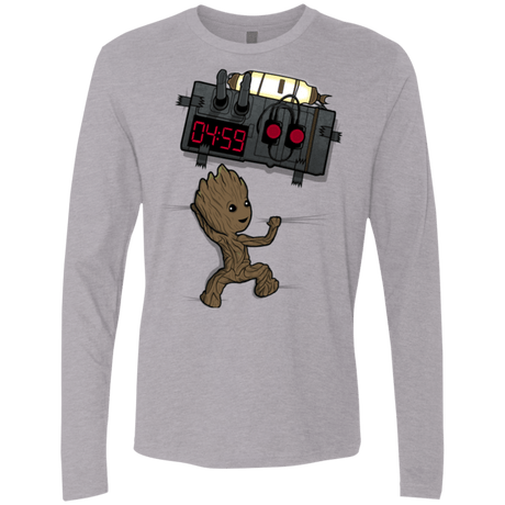 T-Shirts Heather Grey / Small Bomb In Your Chest! Men's Premium Long Sleeve