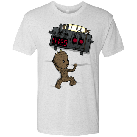 T-Shirts Heather White / Small Bomb In Your Chest! Men's Triblend T-Shirt