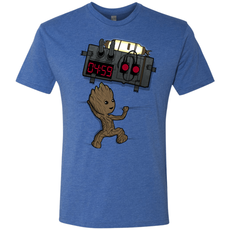 T-Shirts Vintage Royal / Small Bomb In Your Chest! Men's Triblend T-Shirt