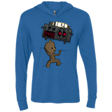 T-Shirts Vintage Royal / X-Small Bomb In Your Chest! Triblend Long Sleeve Hoodie Tee