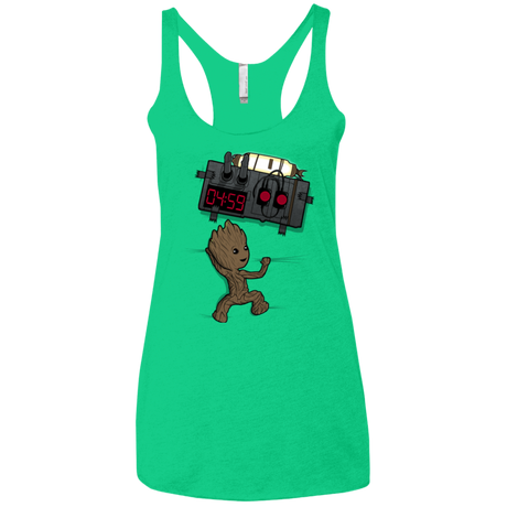 T-Shirts Envy / X-Small Bomb In Your Chest! Women's Triblend Racerback Tank
