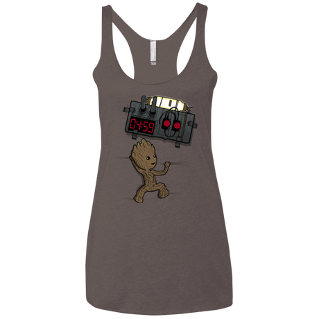 T-Shirts Macchiato / X-Small Bomb In Your Chest! Women's Triblend Racerback Tank