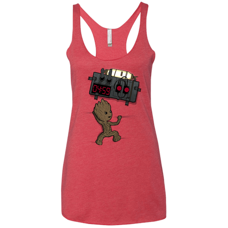 T-Shirts Vintage Red / X-Small Bomb In Your Chest! Women's Triblend Racerback Tank