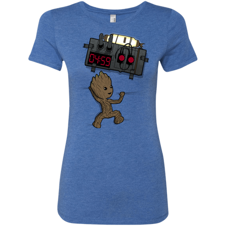 T-Shirts Vintage Royal / Small Bomb In Your Chest! Women's Triblend T-Shirt
