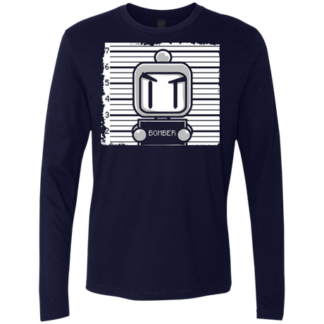 T-Shirts Midnight Navy / Small BOMBER Men's Premium Long Sleeve