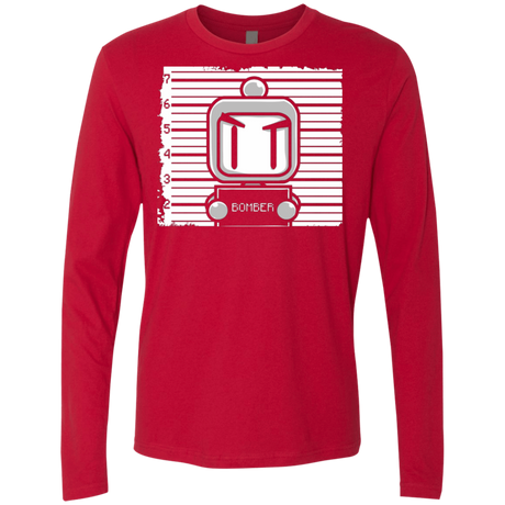 T-Shirts Red / Small BOMBER Men's Premium Long Sleeve