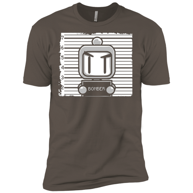 T-Shirts Warm Grey / X-Small BOMBER Men's Premium T-Shirt