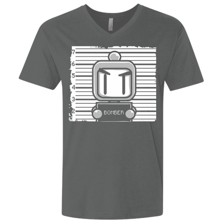 T-Shirts Heavy Metal / X-Small BOMBER Men's Premium V-Neck