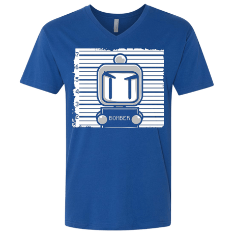 T-Shirts Royal / X-Small BOMBER Men's Premium V-Neck