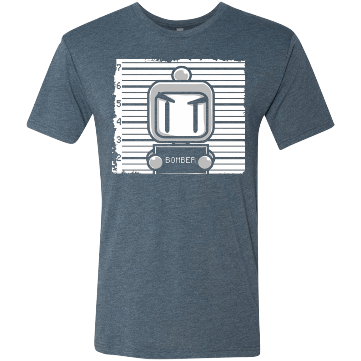 T-Shirts Indigo / Small BOMBER Men's Triblend T-Shirt