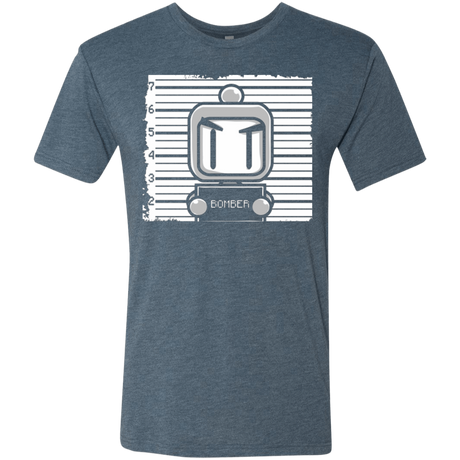 T-Shirts Indigo / Small BOMBER Men's Triblend T-Shirt