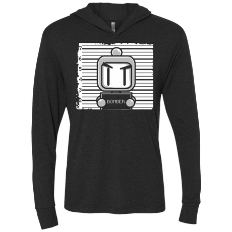 T-Shirts Vintage Black / X-Small BOMBER Triblend Long Sleeve Hoodie Tee