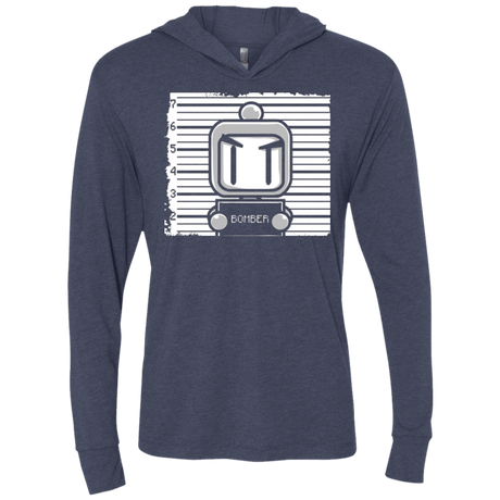 T-Shirts Vintage Navy / X-Small BOMBER Triblend Long Sleeve Hoodie Tee