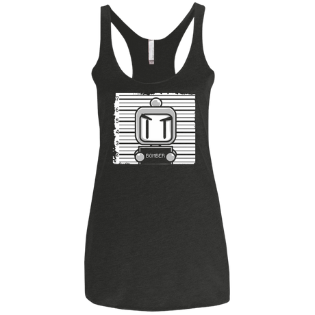 T-Shirts Vintage Black / X-Small BOMBER Women's Triblend Racerback Tank