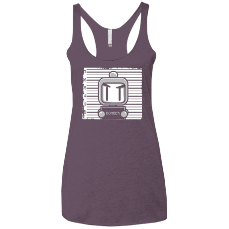 T-Shirts Vintage Purple / X-Small BOMBER Women's Triblend Racerback Tank