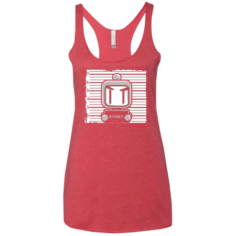 T-Shirts Vintage Red / X-Small BOMBER Women's Triblend Racerback Tank