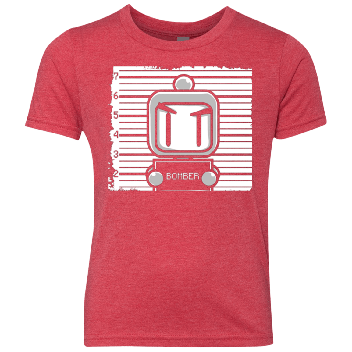 T-Shirts Vintage Red / YXS BOMBER Youth Triblend T-Shirt