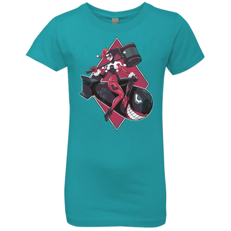 T-Shirts Tahiti Blue / YXS Bombs Away Girls Premium T-Shirt