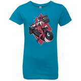 T-Shirts Turquoise / YXS Bombs Away Girls Premium T-Shirt