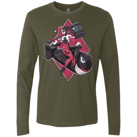T-Shirts Military Green / Small Bombs Away Men's Premium Long Sleeve