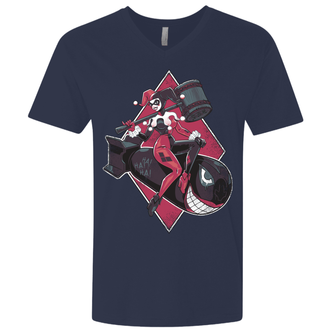 T-Shirts Midnight Navy / X-Small Bombs Away Men's Premium V-Neck