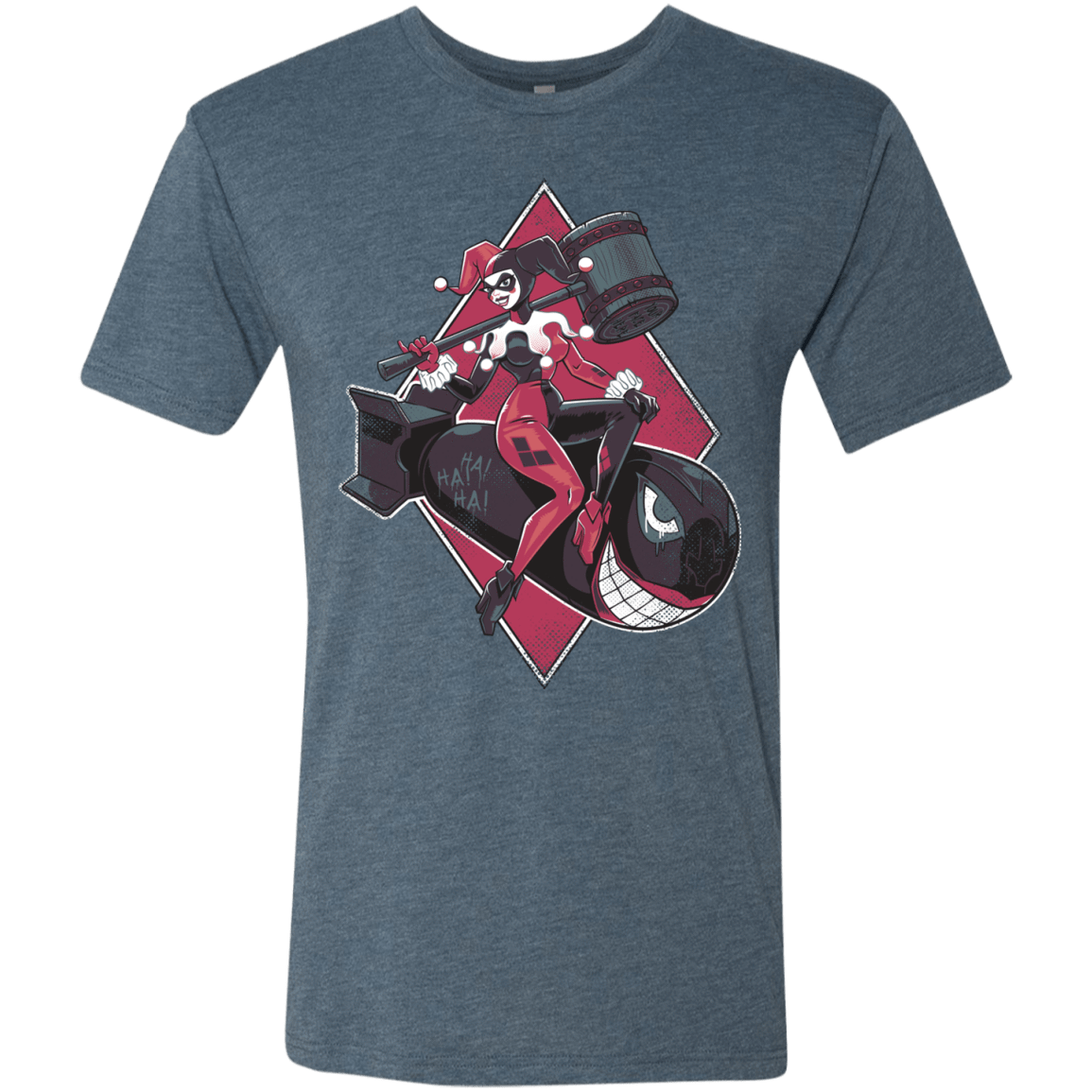 T-Shirts Indigo / Small Bombs Away Men's Triblend T-Shirt