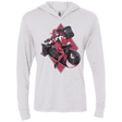 T-Shirts Heather White / X-Small Bombs Away Triblend Long Sleeve Hoodie Tee