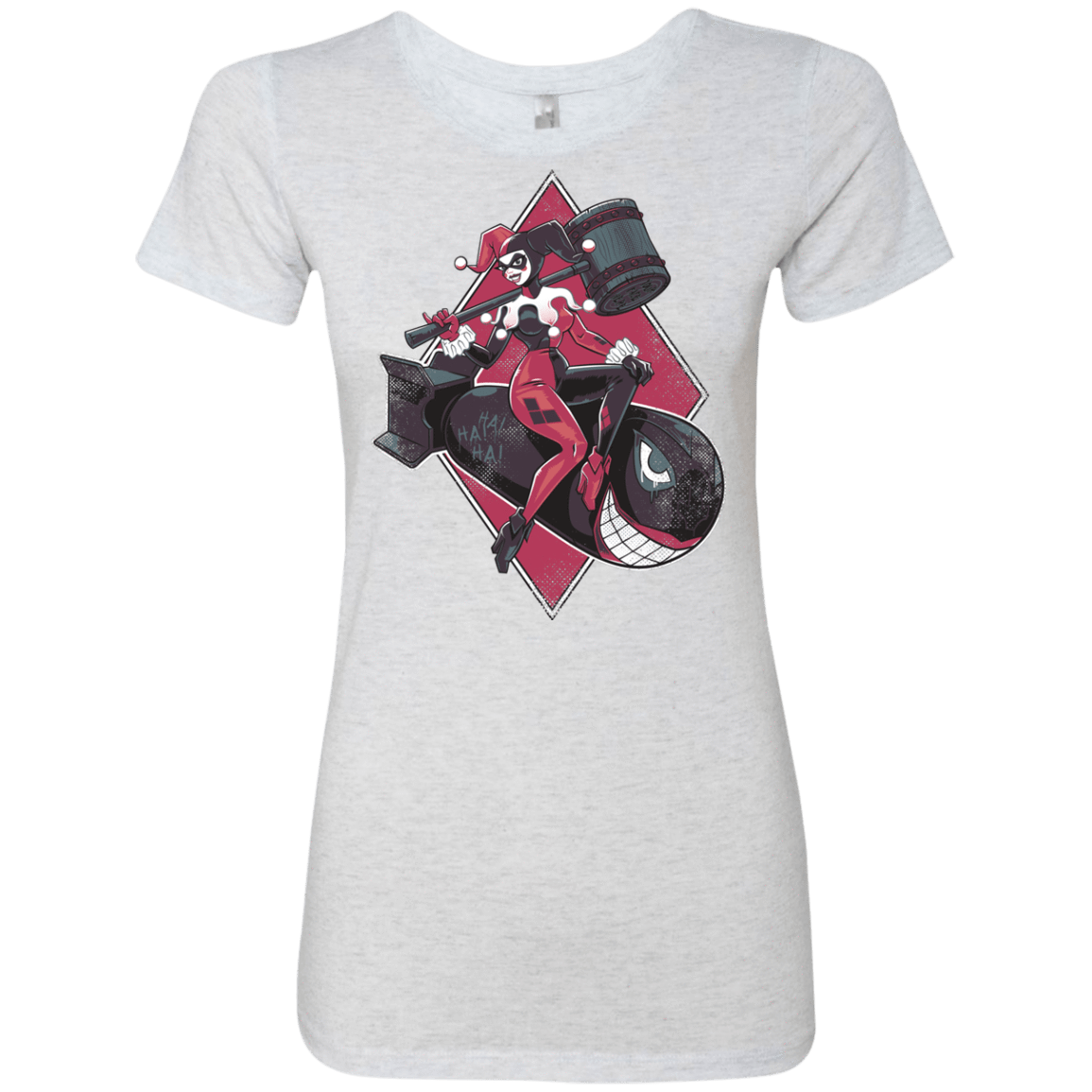 T-Shirts Heather White / Small Bombs Away Women's Triblend T-Shirt