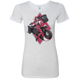 T-Shirts Heather White / Small Bombs Away Women's Triblend T-Shirt