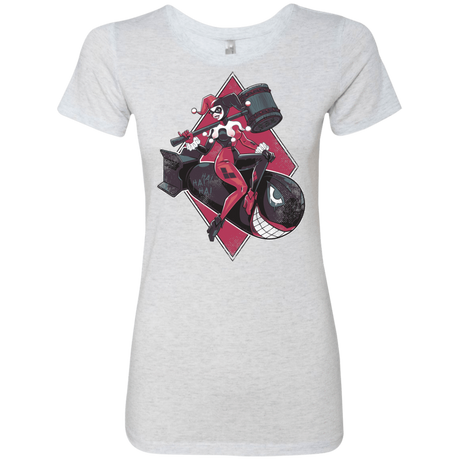 T-Shirts Heather White / Small Bombs Away Women's Triblend T-Shirt