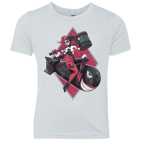 T-Shirts Heather White / YXS Bombs Away Youth Triblend T-Shirt