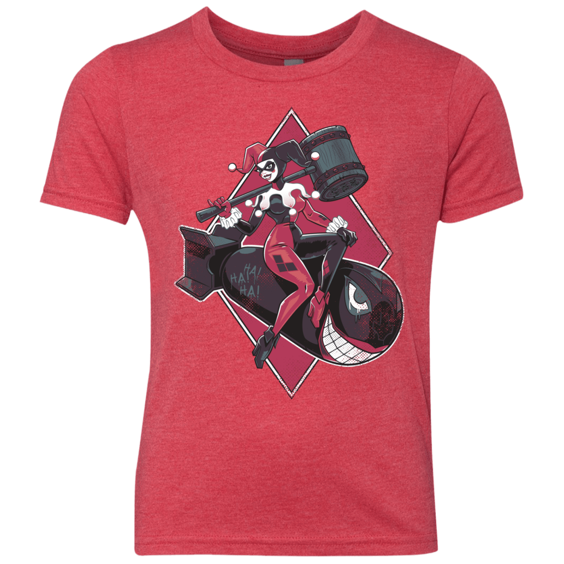 T-Shirts Vintage Red / YXS Bombs Away Youth Triblend T-Shirt