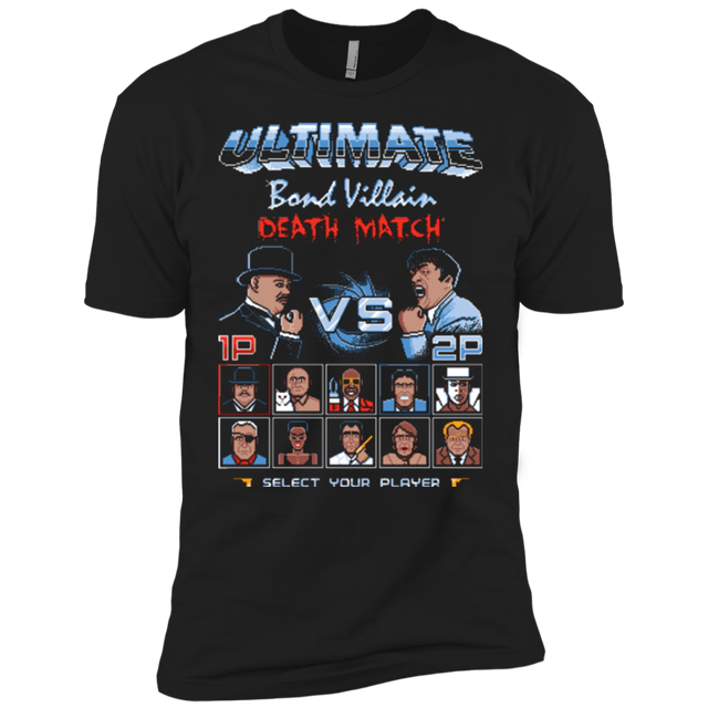T-Shirts Black / YXS Bond Villain Death Match Boys Premium T-Shirt