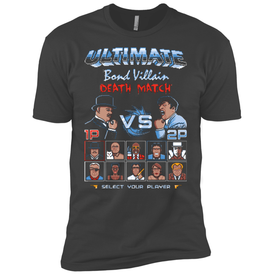 T-Shirts Heavy Metal / YXS Bond Villain Death Match Boys Premium T-Shirt