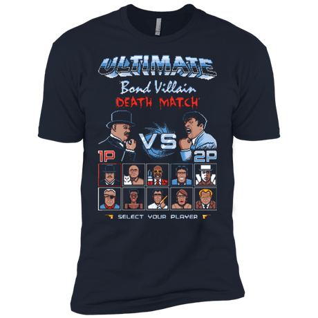 T-Shirts Midnight Navy / YXS Bond Villain Death Match Boys Premium T-Shirt