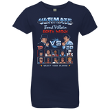 T-Shirts Midnight Navy / YXS Bond Villain Death Match Girls Premium T-Shirt