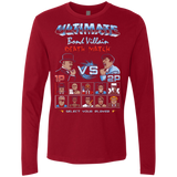 T-Shirts Cardinal / Small Bond Villain Death Match Men's Premium Long Sleeve