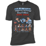 T-Shirts Heavy Metal / X-Small Bond Villain Death Match Men's Premium T-Shirt