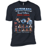 T-Shirts Indigo / X-Small Bond Villain Death Match Men's Premium T-Shirt