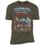 T-Shirts Military Green / X-Small Bond Villain Death Match Men's Premium T-Shirt