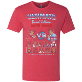 T-Shirts Vintage Red / Small Bond Villain Death Match Men's Triblend T-Shirt