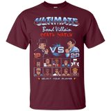 T-Shirts Maroon / Small Bond Villain Death Match T-Shirt