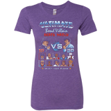 T-Shirts Purple Rush / Small Bond Villain Death Match Women's Triblend T-Shirt