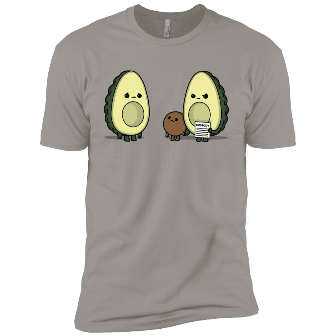 T-Shirts Light Grey / YXS Bone Custody Boys Premium T-Shirt