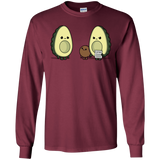 T-Shirts Maroon / S Bone Custody Men's Long Sleeve T-Shirt